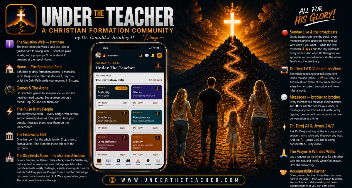 Under The Teacher — the formation app (tap to open)